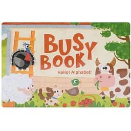 М'яка розвиваюча іграшка-книжечка "Busybook" 557-581-583-3