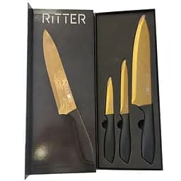 Набір ножів Krauff Ritter Gold 3 предмети (29-305-151)  - мініатюра 3