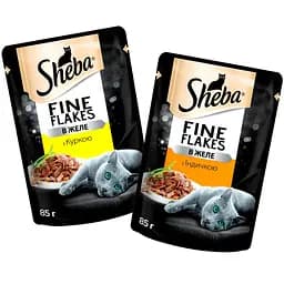 Набір вологого корму для котів Sheba Мікс 1.02 кг (85 г x 12 шт.)