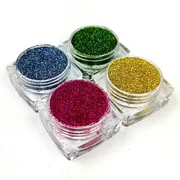 Набор глиттера для био-папа "Базовый №2" glitter-set-4x-2, 4 цвета