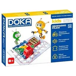 Электронный конструктор «Сборка радио» музыка и свет DOKA 2х40х20 см det0014978