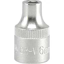 Головка торцева 6-гранна Yato квадрат 3/8" М= 6 мм L= 28 мм (YT-3801)