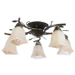 Люстра стельова Brille флористика E14 60W BR (BKL-184C/5)