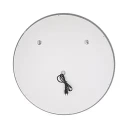 Дзеркало Qtap Mideya R800 з LED-підсвічуванням Touch, з антизапотіванням, з годинником, диммером яскравості QT2078NCR8080W - мініатюра 7