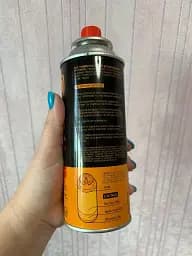 Газ в цанговому балоні Premium Pro 220 г RVR захист для пальників 30412 - мініатюра 2