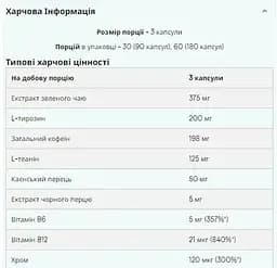 Жироспалювач Myvitamins Thermopure 180 капсул - мініатюра 2