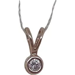 Золота підвіска Персей ФП з діамантом. 3041560