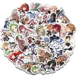 Стікерпак набір наклейок G-Toys Reincarnation of the unemployed 45 шт. (SP UA 01)