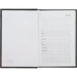 Ежедневник недатированный Buromax Posh A6 черный (BM.2627-01)