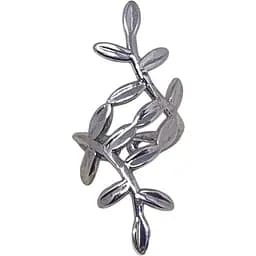 Серебряная серьга-кафф Астор на хеликс. 9132469Р