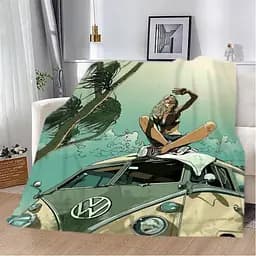 Плед 3D Морський спокій 2831_B 13086 135х160 см