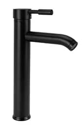 Змішувач для умивальника Rea Graff black високий REA-B8665, Чорний