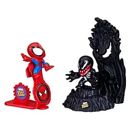 Набор игрушечный Hasbro Marvel Stunt Squad Герой против злодея Spider-Man vs Venom (F6895_F7068)