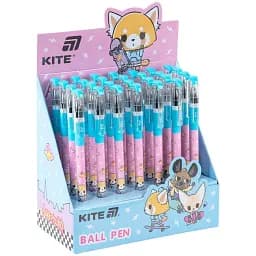 Ручка кулькова Kite Aggretsuko синя 28 шт. (AR25-032) - мініатюра 2