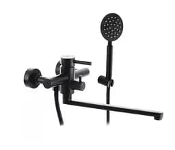 Змішувач для ванни WEZER EKO7A-01-BLACK - мініатюра 2