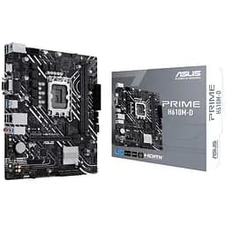 Материнська плата Asus Prime H610M-D Socket 1700 - мініатюра 6