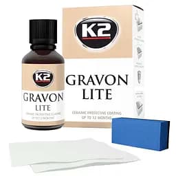 Набір для нанесення керамічного покриття K2 Gravon Lite Set 50мл з аплікатором та серветками(G033)