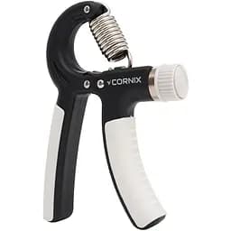 Еспандер кістьовий Cornix 5-60 кг з регульованим навантаженням XR-0142 Black/Grey