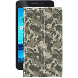 Чехол StatusCASE из экокожи для планшета Asus MeMo Pad 7 ME375Cl Хаки-зеленый