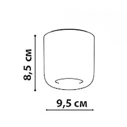 Накладний світильник Friendlylight Kaldera L LED 10W FL2112 - мініатюра 4