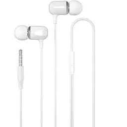 Навушники XO EP31 Music Earphone 1.2M білі