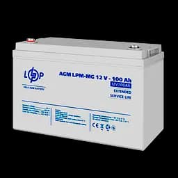 Акумулятор мультигелевий LPM-MG 12V - 100 Ah - мініатюра 3