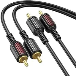 Кабель мідний Borofone BL13 шнур сполучний 2RCA 2RCA 150 см