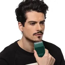 Електробритва VGR V-376 Green Shaver з висувним тримером зелена (44961-V-376_208) - мініатюра 9