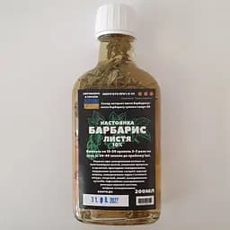 Настойка на листьях барбариса 200 мл