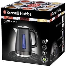 Електрочайник Russell Hobbs Matte Black 1.8 л чорний (26140-70) - мініатюра 2