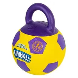 Игрушка для собак Мяч футбольный с ручкой GiGwi Jumball резина 26 см