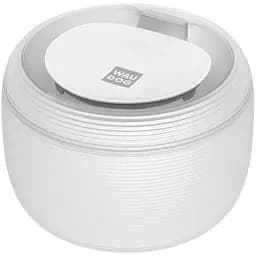 Фонтан-поилка для собак и кошек автоматическая Waudog с подсветкой 2.5 л белый