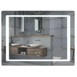 Дзеркало Mixxus STYLE MR13-80x60-REVERSE з LED Touch, Anti-fog, димером, регулюванням яскравості (MI6666)