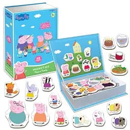 Набор магнитов "Магнитная история Семья Пеппы" Magdum МЕ 5031-15, 68 магнитных деталей