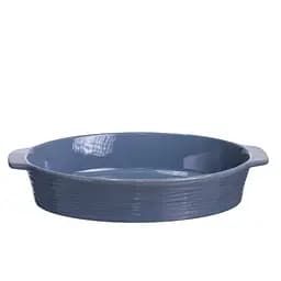 Форма для запекания овальная 36×22.5×7 (см) форма для духовки 2 литра Голубой Yiwu S1288