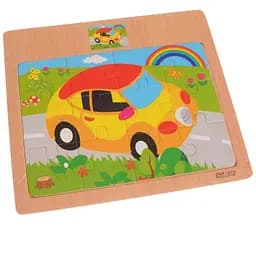 Дерев’яний пазл «Автомобіль» IW13