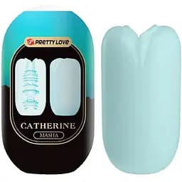 Мастурбатор Pretty Love Catherine Masha (блакитний)