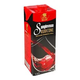 Вино Via del Molino Rubicone Sangiovese IGP, червоне, сухе, 1 л - мініатюра 2