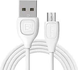 Кабель MicroUSB Remax Lesu RC-050m білий - мініатюра 2