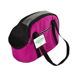 Сумка-переноска Lucky Pet №0 Лоріс, 22х32х27 см, фуксія