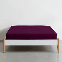 Простирадло Cosas на резинці 100х200 blueberry cs1, марсала (CherryDark_100x200x20) - мініатюра 2