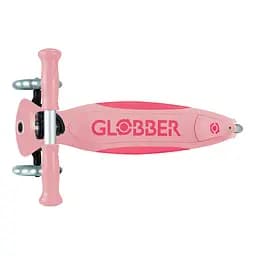 Самокат Globber Elite Lights колеса з підсвіткою 50 кг пастельно-рожевий (439-710-3) - мініатюра 5