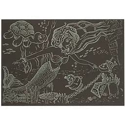 Гравюра А5 "Русалочка" ГрА5з-1 эконом вариант в пакете 21 х 14,8 см