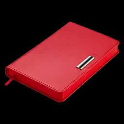 Щоденник недатований Buromax Salerno A6 штучна шкіра 336 сторінок червоний (BM.26030-05) - мініатюра 4