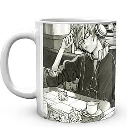 Кухоль GeekLand Бакуман Bakuman ретро постер BK 02.448 330 мл білий - мініатюра 3