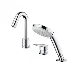 Смеситель для ванны Hansgrohe Logis на 3 отверстия хром 71313000 Хром