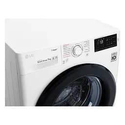 Пральна машина LG з фронтальним завантаженням F2J5HS6W, 7кг, 1200, A+++-10%, Пар, глибина 45см, Дисплей, Інвертор, Білий (F2J5HS6W) - мініатюра 9