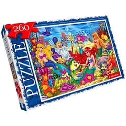 Пазли дитячі Danko Toys Русалочка C260-12-08, 260 елементів