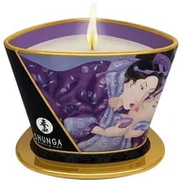 Массажная свеча Shunga Massage Candle Exotic Fruits с афродизиаками 170 мл