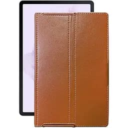 Чехол StatusCASE из экокожи для планшета Samsung Galaxy Tab S7 FE 2021 Коричневый